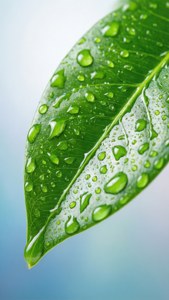 Shiny Leaf Waterdrop