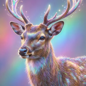 Shiny Rainbow Stantler