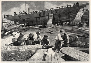 Ship-Building, Gloucester Harbor