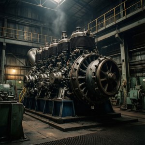 Ship Diesel Engine