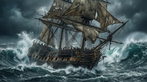 Ship in Storm