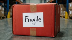 Shipping Box Red