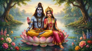 Shiva and Parvati