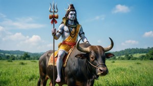 Shiva on Nandi