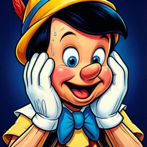 Shocked Pinocchio