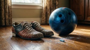Shoes and Ball Ready