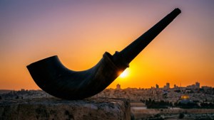 Shofar Sunset Jerusalem