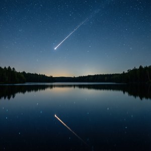 Shooting Star Lake Reflection