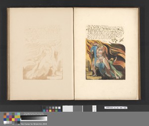 "Shot from the heights of Enitharmon..." (Plate 17)