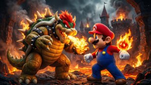 Showdown with Bowser