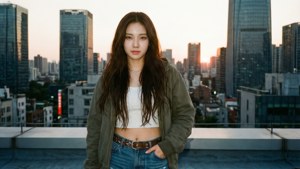 Shuhua Rooftop Sunset