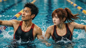 Shun and Rei Training