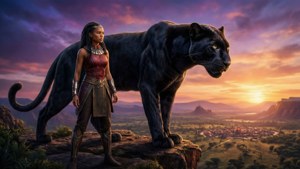 Shuri and Panther