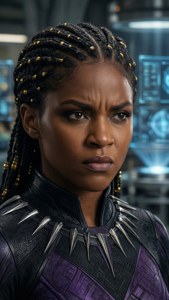 Shuri Determined Portrait