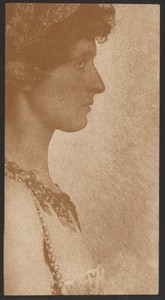 [Side profile of woman]