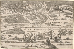 Siege of a Fortress:  Left Portion