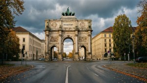 Siegestor Dramatic Sky