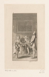 Siegfried von Lindenberg krijgt van zijn bediende les over wapens