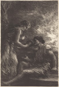 Sieglinde and Siegmund from Act I of "The Valkyrie"