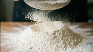 Sifting Wheat Flour