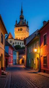 Sighisoara Evening Glow