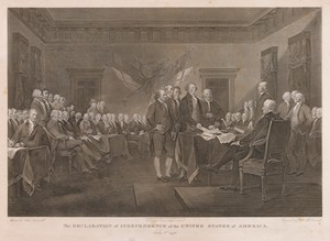 Signing the Declaration of Independence