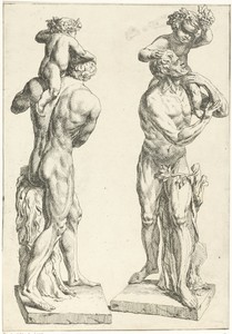 Silenus met de jonge Bacchus