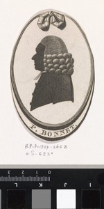 Silhouetportret van Paulus Bonnet