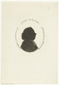 Silhouetportret van Samuel Eschauzier
