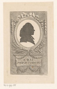 Silhouetportret van Sebald Fulco Johannes Rau