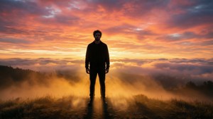 Silhouette at Dawn