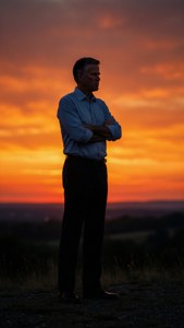 Silhouette at Dusk