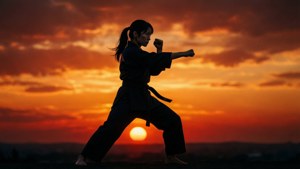 Silhouette at Dusk