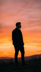 Silhouette at Sunset