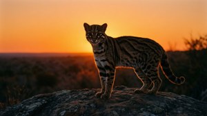 Silhouette at Sunset