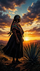 Silhouette at Sunset