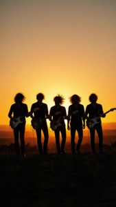 Silhouette at Sunset