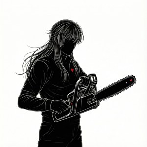 Silhouette Chainsaw