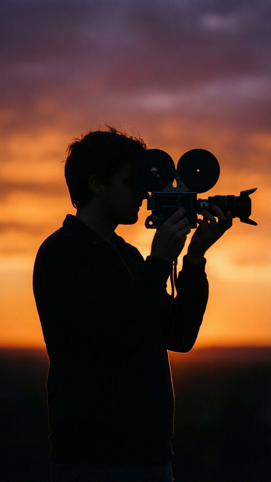 Silhouette Filmmaker by Wallpapers.art Studio