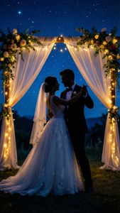 Silhouette First Dance
