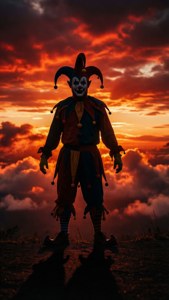 Silhouette Jester