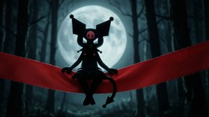 Silhouette Kyubey Moon
