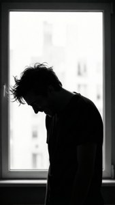 Silhouette Laugh