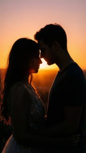 Silhouette Merge Love