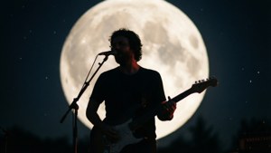 Silhouette Moon Dream