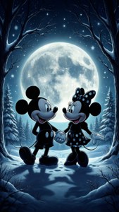 Silhouette Moonlight
