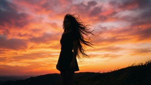 Silhouette of Ai
