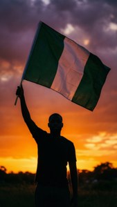 Silhouette of Patriotism