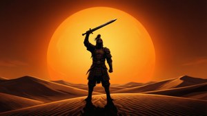 Silhouette of Victory