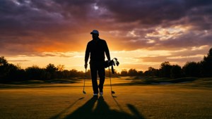 Silhouette on the Fairway